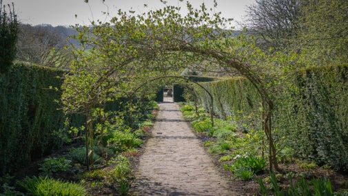 Wallington's Walled Garden in Spring